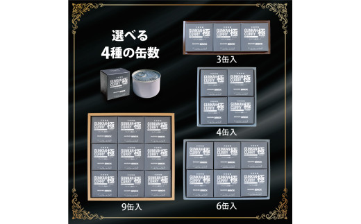 京都舞鶴 軍艦カレー極 9缶 210g/缶 CAN BRICK 長期保存 備蓄 災害 キャンプ 保存食 缶詰 カレー缶 レトルト缶 カレー カレーライス 牛カレー ビーフカレー 缶 箱入り 非常食