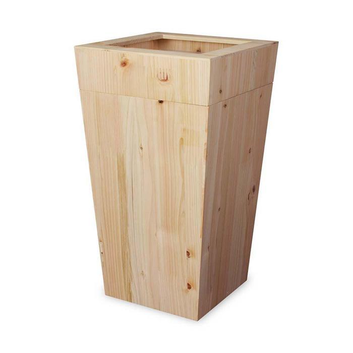 【ふるさと納税】タツクラフト 紀州ひのき ダストBOX L角 中子付き 【Tk276】 | ゴミ箱 キッチン ペール キッチン おしゃれ 送料無料 ごみ箱 日本製
