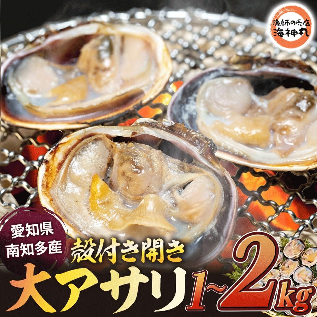 【ふるさと納税】 訳あり 大アサリ 1~2kg 冷凍 BBQ 殻付き開き 砂抜き 小分け 簡単 調理 あさり アサリ 貝 魚介 魚介類 大アサリ バーベキュー 海鮮バーベキュー グルメ パスタ アヒージョ サラダ 酒蒸し ホイル焼き 炊き込みご飯 贈答 海産物 国産 愛知県 南知多町