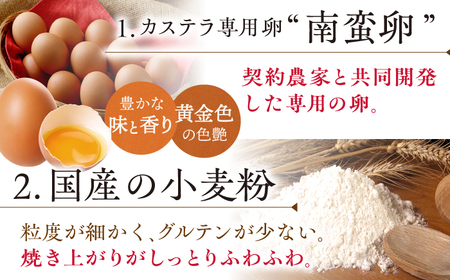 【全6回定期便】特撰カステラ2種 和三盆とお濃茶（包装未対応）長与町/文明堂総本店[EAK041]