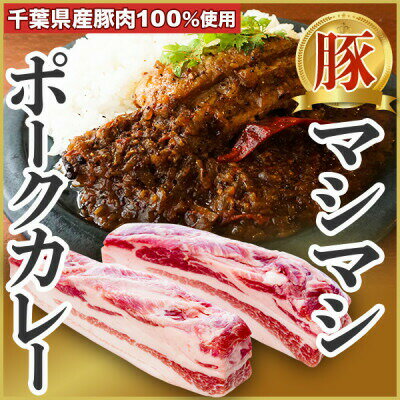【ふるさと納税】 豚バラ 塊 肉 カレー ( 8食 入り ) ポークカレー レトルトカレー 冷凍カレー 小分け 個包装 豚 豚バラ 塊肉 豚肉 豚 ぶた肉 ぶた buta 国産豚 niku 国産 千葉県産 千葉県産豚肉 千葉県産ポーク ポーク 冷凍食品 冷凍 8食 家庭用 簡単 千葉県 旭市