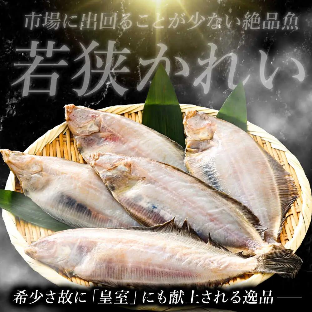 国産 若狭かれいの一夜干し 300g ヤナギムシカレイ [B-007037] [BFAE022] 【配送不可地域：北海道・沖縄・離島】 