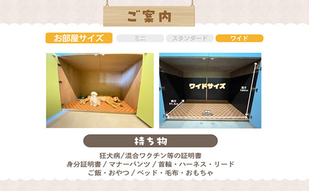 【海を一望できるドッグラン 利用チケット】ホテル ワイド2頭 1泊2日 犬 ペット ペットホテル 犬用ホテル 超小型犬 小型犬 中型犬 dog わんちゃん 愛犬 イヌ 宿泊 ドッグラン 常滑市 空港に