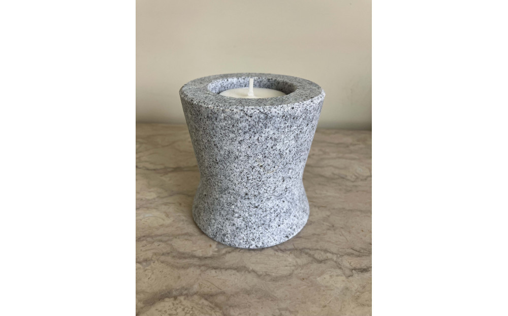 庵治石キャンドルスタンド 372013_GH012