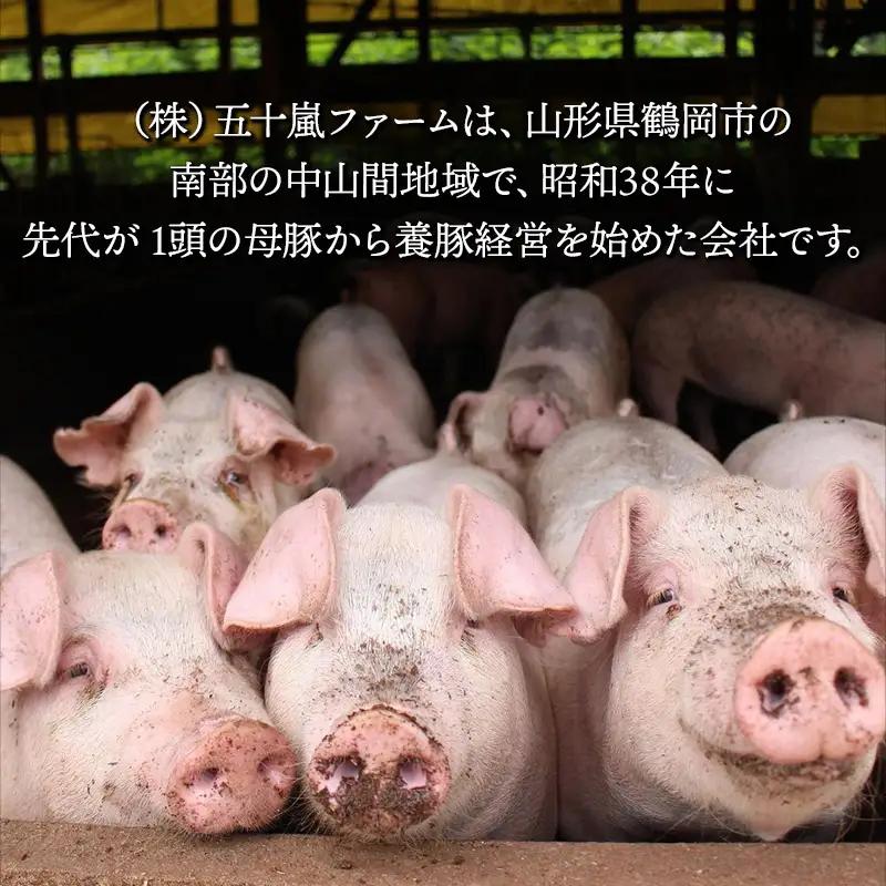 【数量限定】【2025年2月上旬仕込み】 黄綬褒章受章 「NEWあつみ豚」 生ハム原木（7～8kg）　株式会社五十嵐ファーム