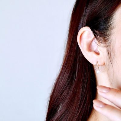 ふるさと納税 甲府市 【ジュエリー】K10イエローゴールド パール・アメシスト ピアス 保証書付 SE-3337 |  | 02