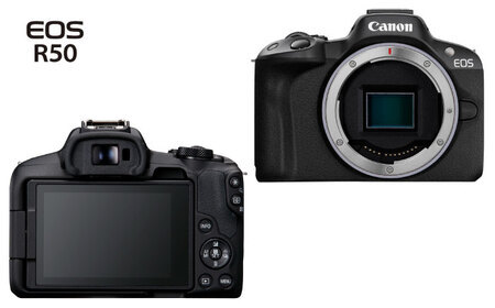 Canon EOS R50 ボディのみ ブラック【長崎キヤノン】ミラーレスカメラ キャノン キヤノン ミラーレス カメラ 一眼[MA23]
