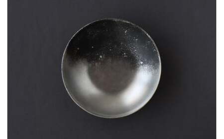 有田焼 銀河 frame bowl 皿 ボウル 18cm【山忠】食器 器 うつわ 磁器 陶磁器 ボウル 鉢 サラダボウル スープ皿 煮物 宇宙 銀彩 シルバーブラック 黒 マット シック グラデーショ