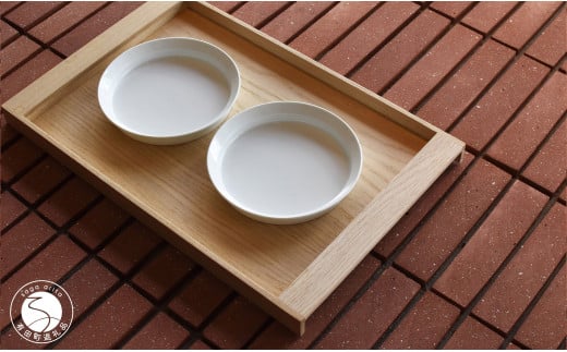1616/ TY Round Deep Plate 200 White 2枚セット ホワイト ディーププレート 食器 皿 シンプル 20cm A18-90