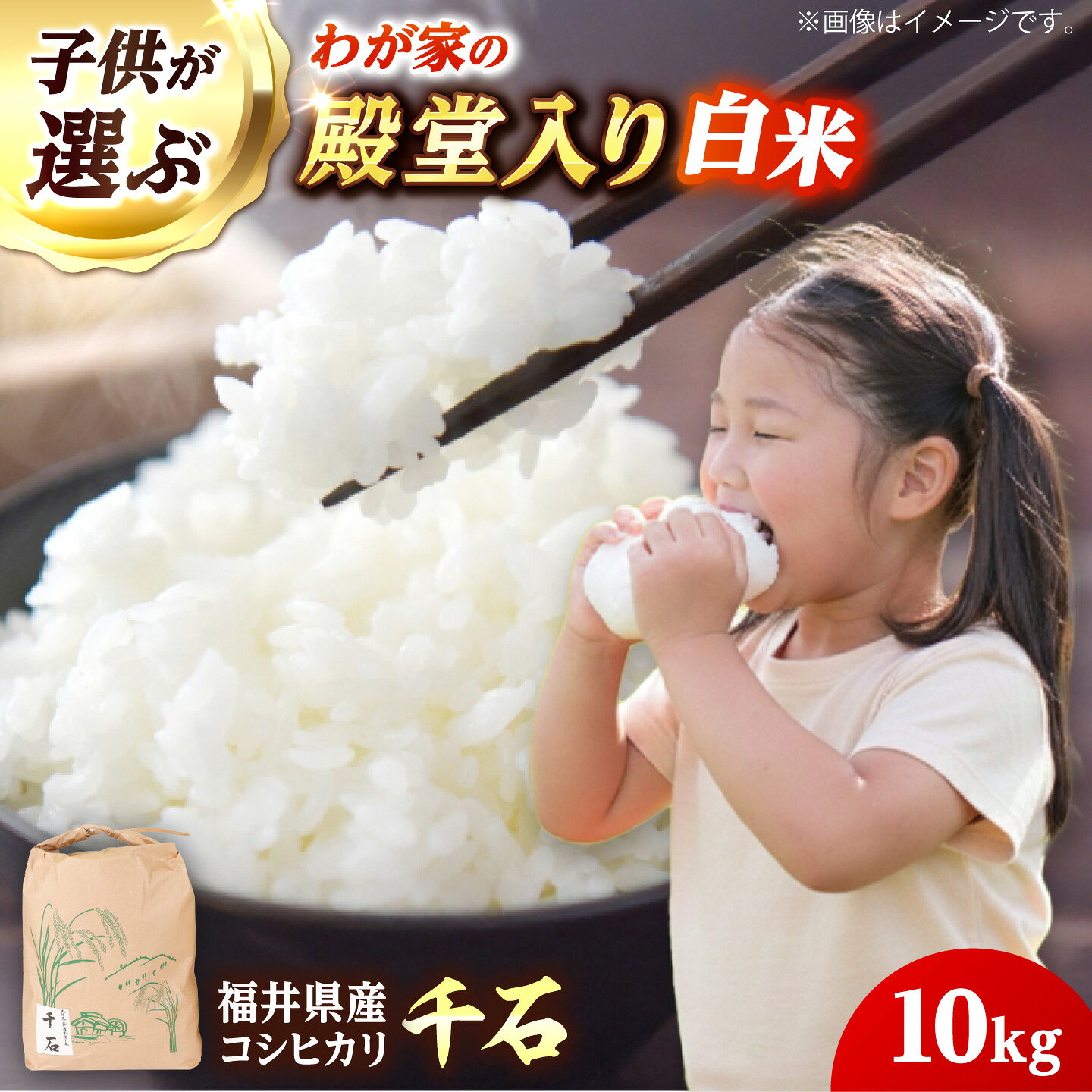 【ふるさと納税】【先行予約/10月中旬以降発送】【令和8年産】福井県産コシヒカリ「千石」 米 10kg / コシヒカリ 10kg 新米 お米 こしひかり 小分け 小浜市 / 千石の郷 [BFCA001]