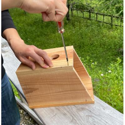 ふるさと納税 津野町 鳥の巣箱キット 夏休みの自由研究・宿題・工作に　手作り |  | 01