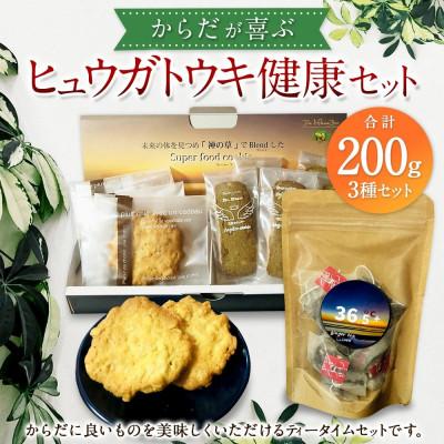 ふるさと納税 高鍋町 ヒュウガトウキ健康セット(3種 アンジェリカティー10包/オートミールクッキー・エナジーバー各5個) |  | 01
