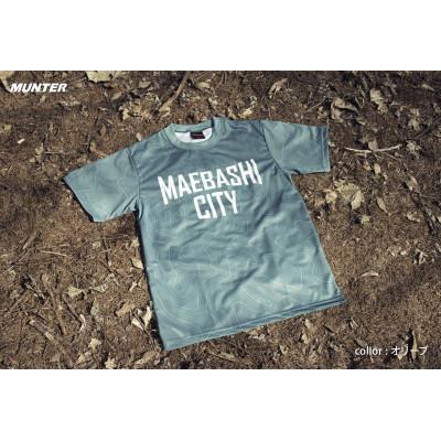 ふるさと納税 前橋市 AKAGI T-shirt【オリーブ】Lサイズ |  | 01