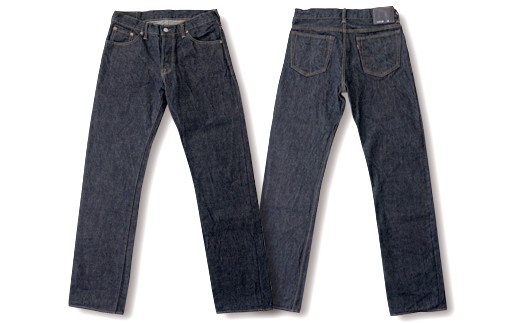 230P7631 秋田の拘りジーンズ「なまはげジーンズ」青鬼モデル(スリムストレート)29インチ 