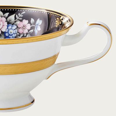 ふるさと納税 伊万里市 【イブニングマジェスティ】ティーコーヒー碗皿 |  | 01