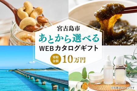 あとから選べるWEBカタログギフト（寄附10万円コース）30000ポイント宮古島市（JO002）