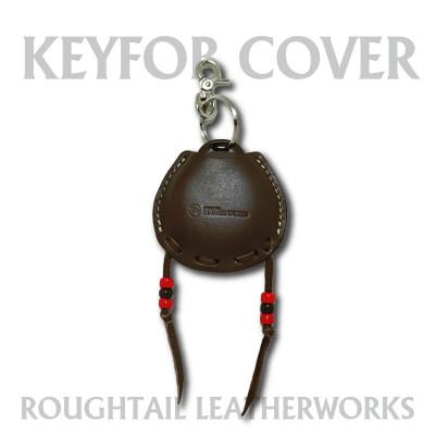 ふるさと納税 ひたちなか市 ラフテール【キーフォブカバー】ダークブラウン　AC-KEYFOB-DB