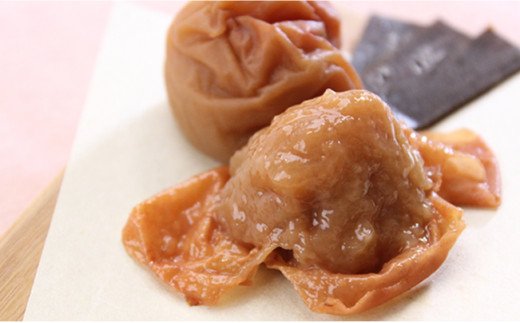 【現寄付額は9月まで】最高級紀州南高梅・大粒こんぶ風味梅干し 1.4kg【ご家庭用】【inm400】