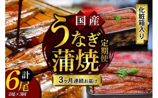 【3回定期便】 うなぎ 蒲焼 2尾 [モリカン 徳島県 北島町 29bh0004] ウナギ 鰻 unagi うなぎ蒲焼 真空パック 真空 パック 冷蔵 3ヶ月 定期