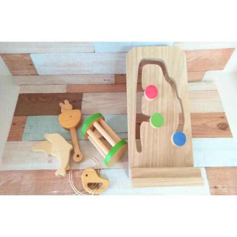 木製おもちゃ 知育玩具 こだわりから生まれた木のおもちゃ セットA【atre0001】