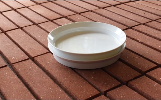1616/ TY Round Deep Plate 200 White 2枚セット【1616/arita japan】有田焼