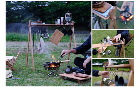 【南部箪笥】ハンガースタンド【キャンプにも使える】《受注制作につき最大4カ月以内》