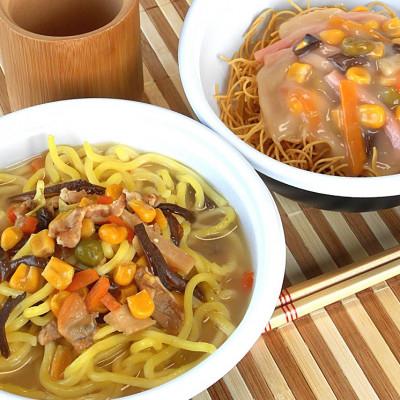 ふるさと納税 松浦市 【発送月固定定期便】 レトルトちゃんぽん・皿うどん詰合せ 全4回