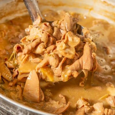 ふるさと納税 つくば市 油や食堂の辛もつ煮　1.2kg(600g×2パック)【離島・沖縄配送不可】 |  | 01