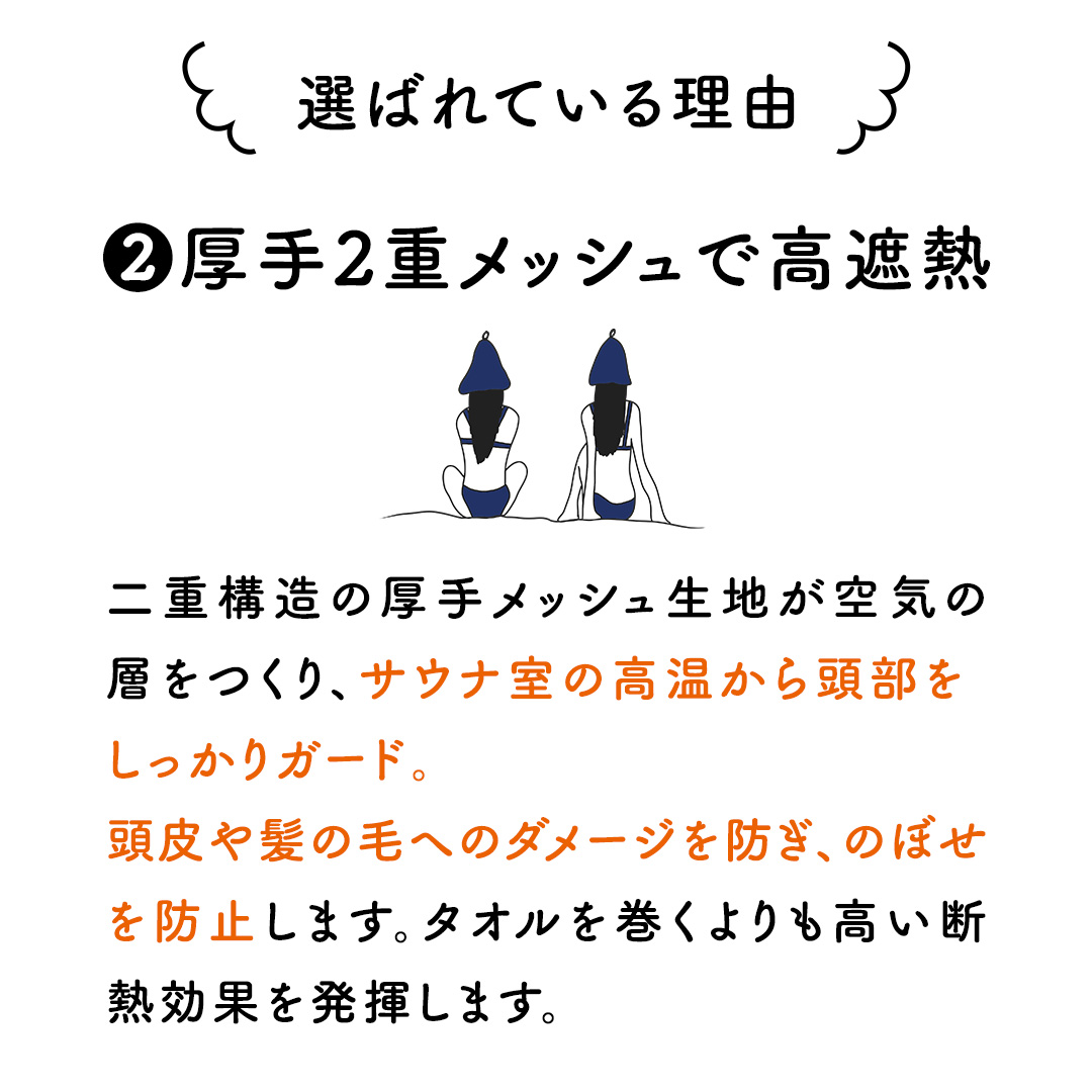 最高の整いタイム【soöna】サウナハット 厚手二重メッシュ 速乾タイプ 3枚セット （ブラック・ネイビー・グレー） soöna ととのい 整い おしゃれ サウナ タオル ハット 帽子 サウナキャップ
