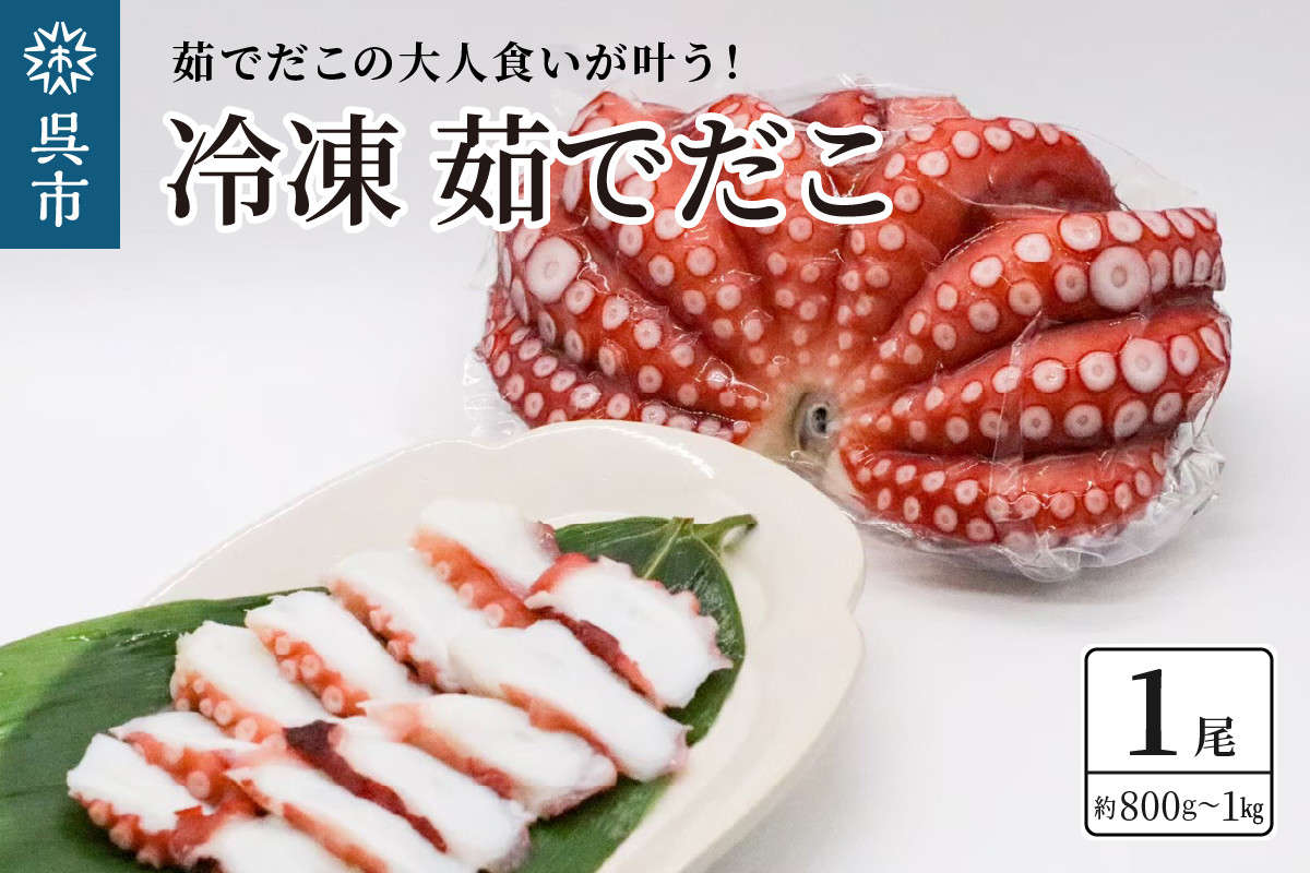 
冷凍 茹でだこ 1尾 (約800g～1kg)
