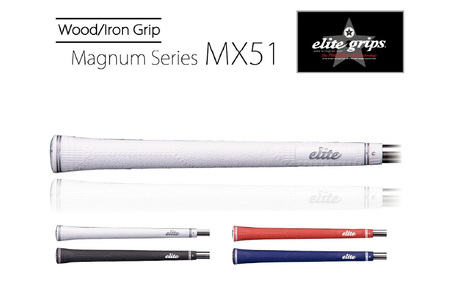 MX51 ゴルフグリップ 5本セットバックライン有クラシックレッド 5本セット - 太目のグリップがお好みの方のためのモデル