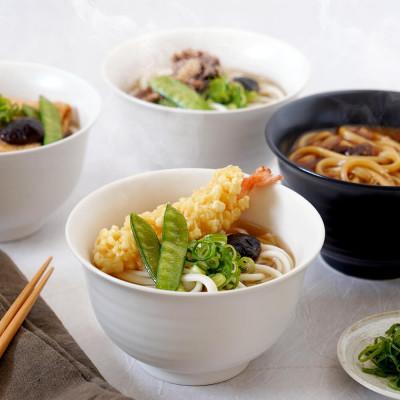 ふるさと納税 小豆島町 さぬき小豆島　手延冷凍調理うどん　4食セット(カレー/えび天(焼きもち入)/きつね/かきあげ) |  | 01