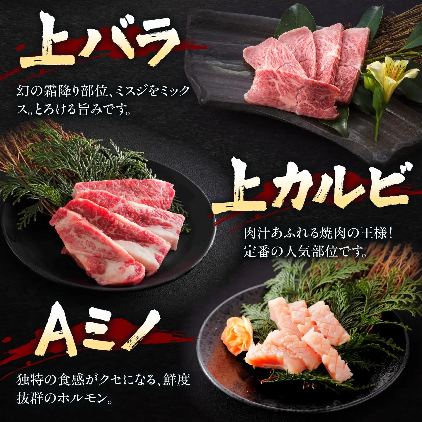 焼肉セット 味付き 極 1.2kg 焼肉セット BLCD002