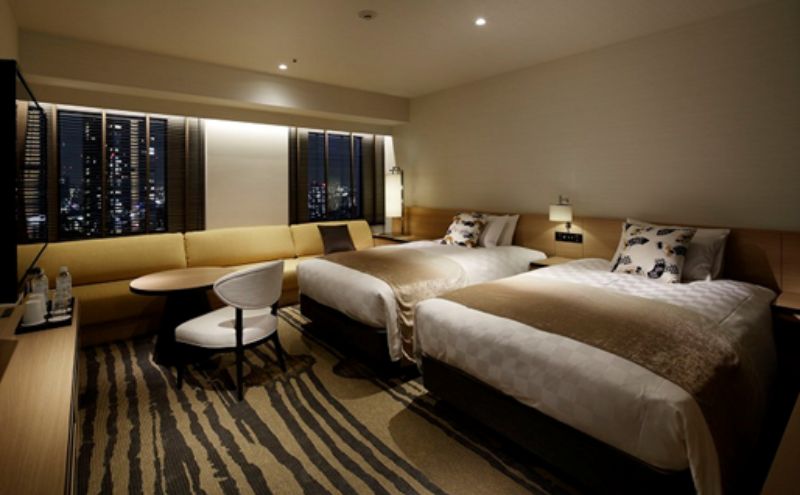 宿泊券 サンシャインシティ プリンスホテル パノラマフロア ツインルームA 1泊 朝食付き 宿泊ご招待券(1室2名さま)  ホテル チケット ペア 池袋 高層階 夜景 旅行 クーポン ホテル券 ギフト