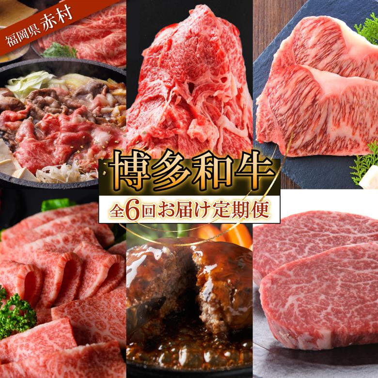 博多和牛 定期コース 【定期便 全6回 】 Y53
