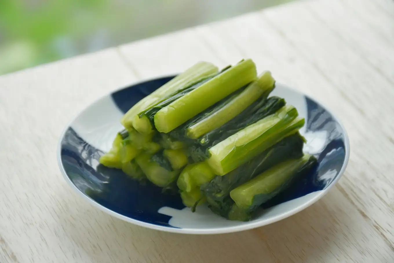 【漬物】【野沢菜漬】 岡本商店の野沢菜漬 約300g × 20（冷蔵）｜ 漬物 野沢菜漬け 野沢菜 長野県 木島平村 信州