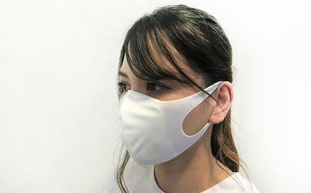 マスク w-fit mask 12枚 ホワイト 日本製 布マスク 立体 洗える 大人用 子供用 Mサイズ