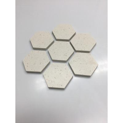 ふるさと納税 茨木市 プランターマルチプレート　1セット7個入り　人工大理石製　白地　粒模様あり |  | 03