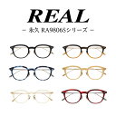 【ふるさと納税】【 リアル メガネ タートル 】REAL RA9806S 度無しブルーライトカットレンズ仕様 眼鏡 めがね メガネフレーム 国産 鯖江製