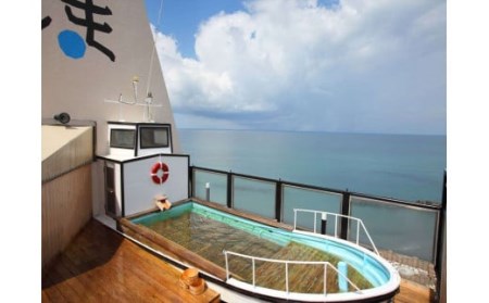 【令和5年産　コシヒカリ（精米）10㎏×愉海亭みやじま】旬の特産品と宿泊利用券セット