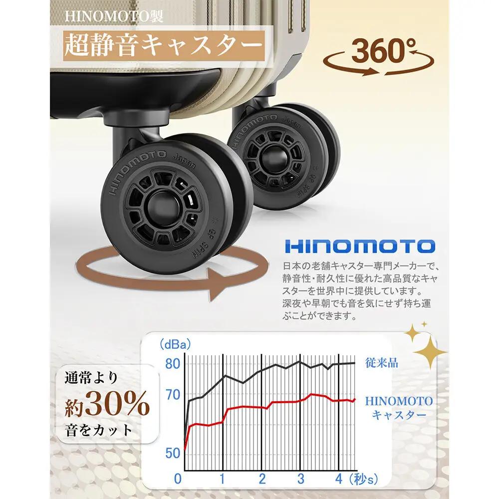 NT-XB0502  シャンパンゴールド  M  スーツケース