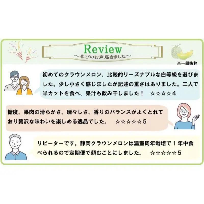 メロン 6ヶ月 定期便 クラウン 白上級 1玉入 メロン