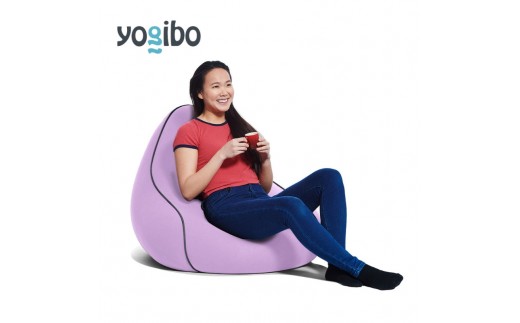 
                  ビーズクッション ヨギボー ラウンジャー ラベンダー Yogibo Lounger 1人掛け 背もたれ ローソファ パーソナルチェア 洗えるカバー 一人暮らし インテリア ギフト プレゼント おしゃれ 贈り物 結婚祝い 誕生日
                