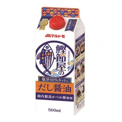 ふるさと納税 伊予市 【マルトモ】鰹節屋のだし醤油 500ml(×15本)|B392