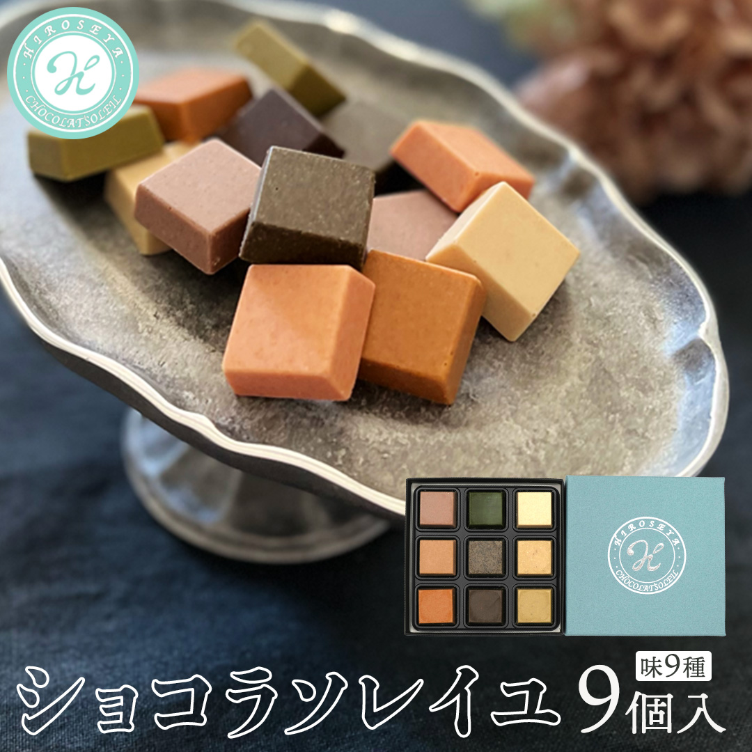 ショコラソレイユ 9種 チョコレート チョコ スイーツ デザ