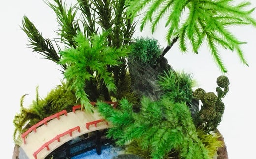 【さとリウム（R）】プリザーブド加工のテラリウム 苔