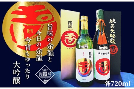 木下酒造 玉川「純米大吟醸」「大吟醸」セット