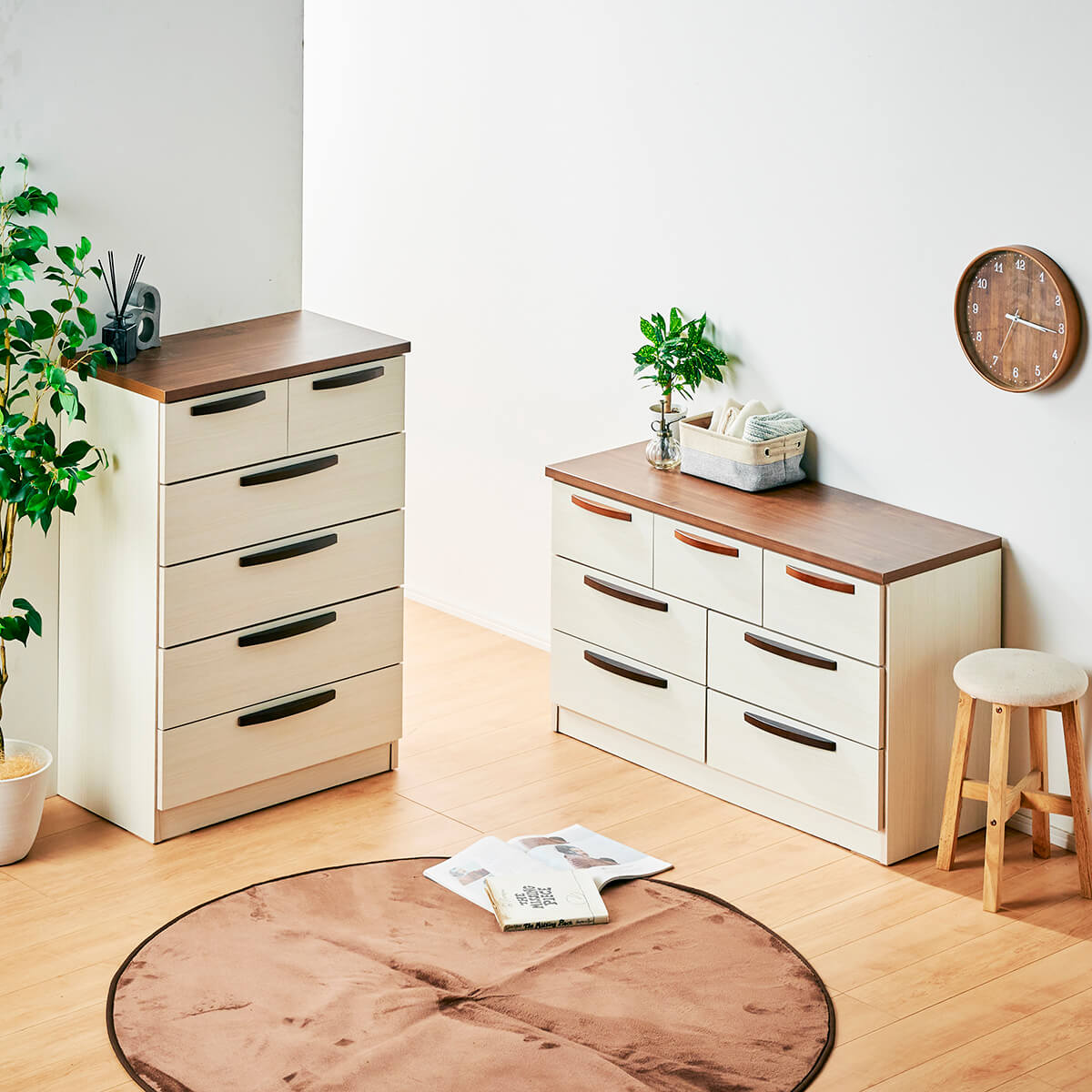 アベニール 70-5段 チェスト【諸富家具】:C116-009_イメージ2