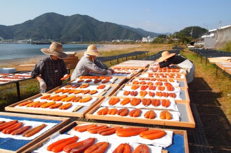 本 からすみ 200g以上 宮進商店謹製 国産 高級珍味 無添加 パスタソース おつまみ 産地直送 高知県 須崎市  ( 国産 高級 珍味 高知 土佐 つまみ 唐墨 からすみ 珍味 カラスミ 珍味 か