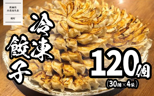 【茨城共通返礼品】<2026年1月発送> ローズポーク使用 道の駅さかい 特製餃子 120個(冷凍) 国産 にんにく ぎょうざ 餃子 ギョーザ 小分け 冷凍餃子 冷凍ギョーザ K1497